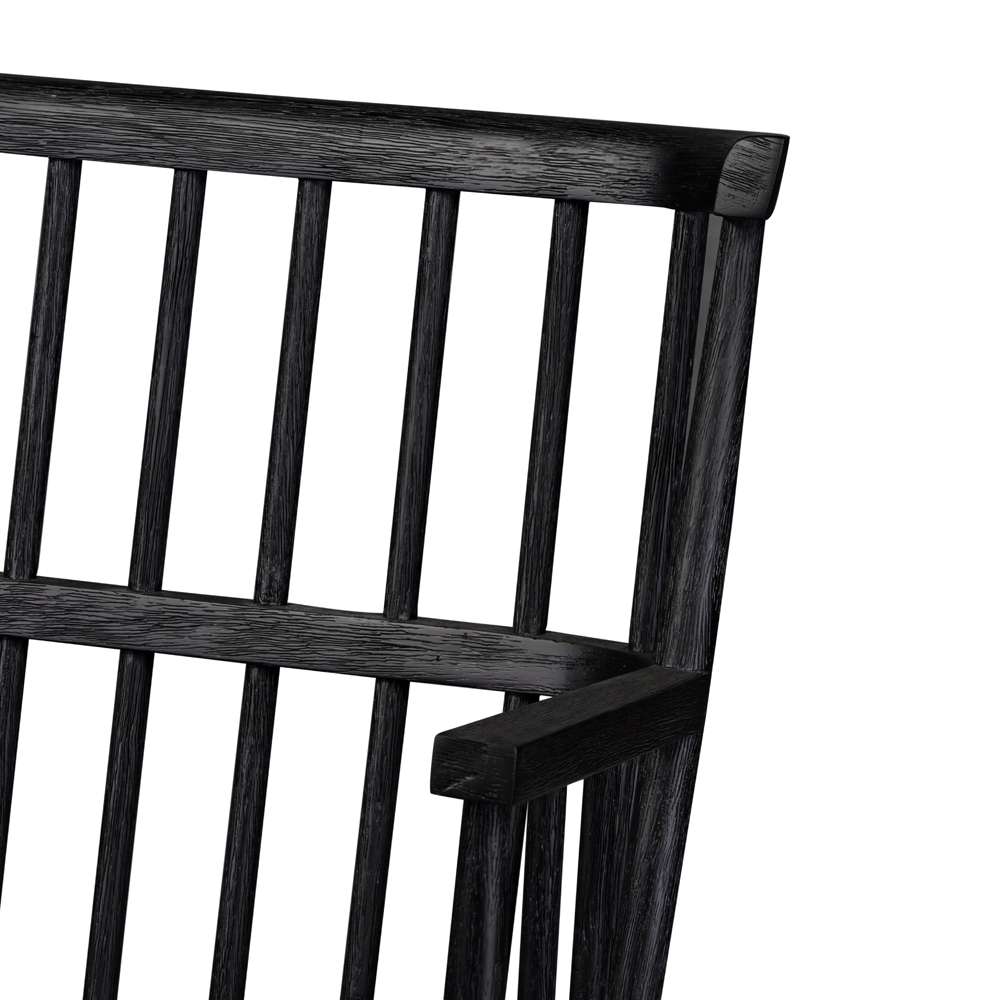 Four Hands - Aspen Bench - Black - 107652-011 veiw 5