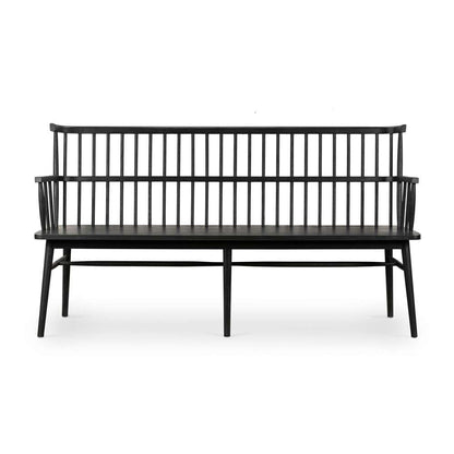 Four Hands - Aspen Large Bench - Black Oak - 104499-003 veiw 3
