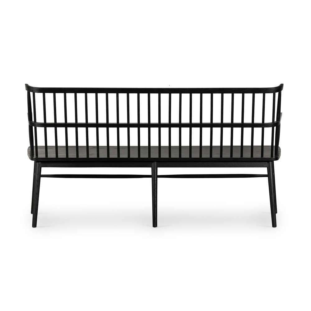 Four Hands - Aspen Large Bench - Black Oak - 104499-003 veiw 4