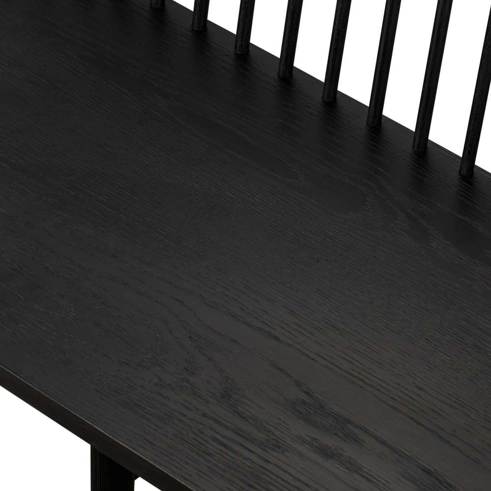 Four Hands - Aspen Large Bench - Black Oak - 104499-003 veiw 9