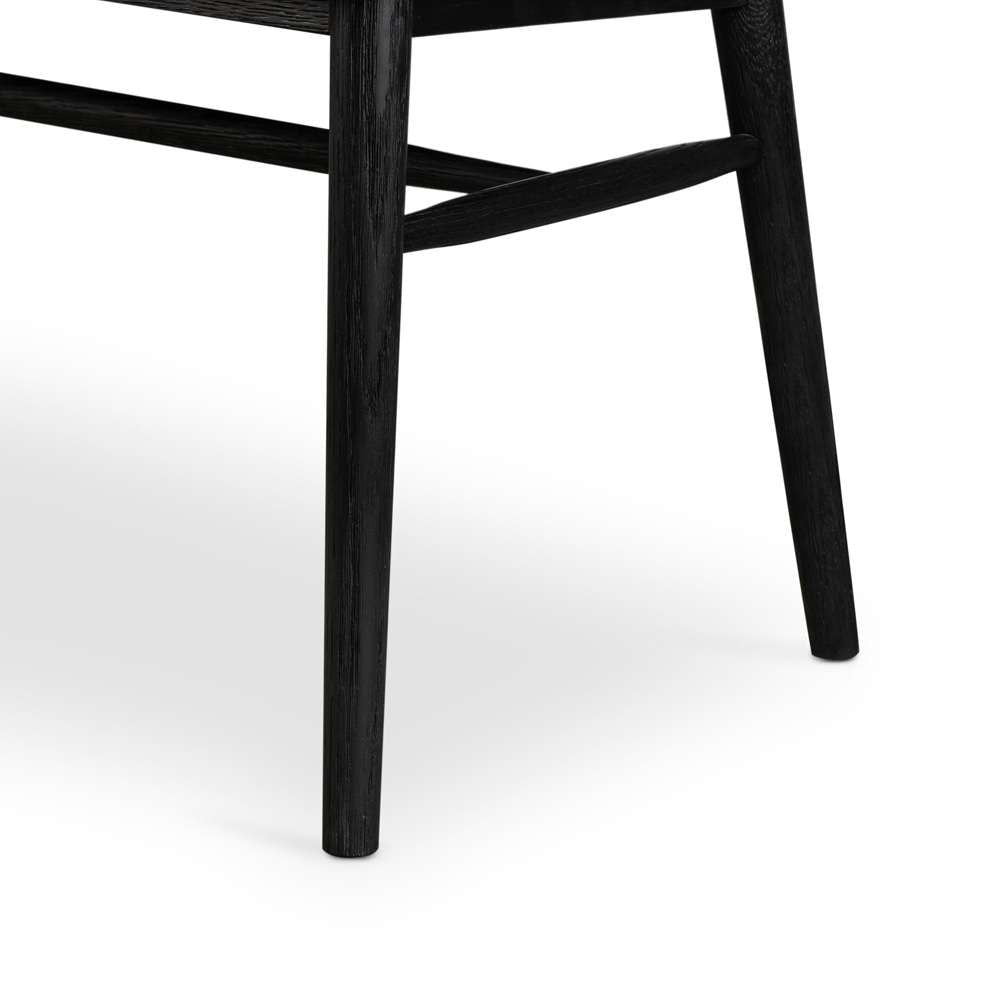 Four Hands - Aspen Large Bench - Black Oak - 104499-003 veiw 11