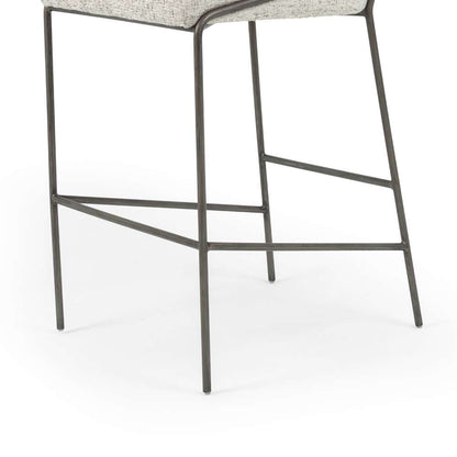 Four Hands - Astrud Bar Stool - Lyon Pewter - 105785-006 veiw 5
