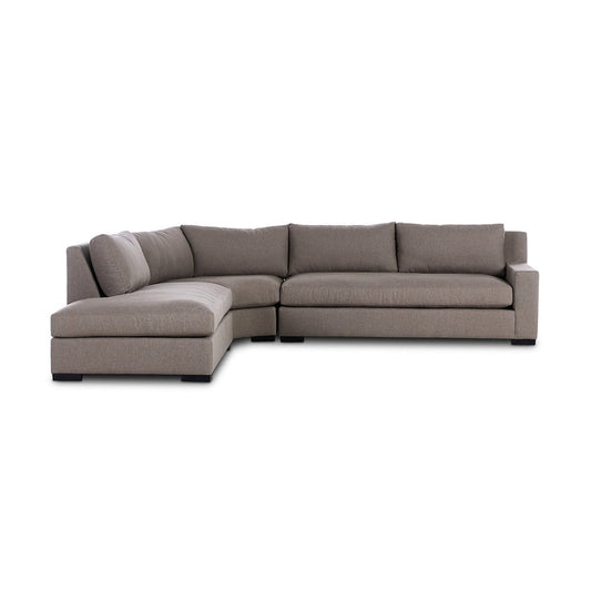 Four Hands - Atelier - Albany 3-Piece Sectional - Vesuvio Cafe - 237726-002_CLOSEOUT view 2