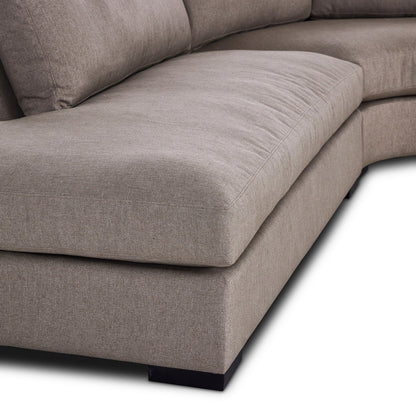 Four Hands - Atelier - Albany 3-Piece Sectional - Vesuvio Cafe - 237726-002_CLOSEOUT view 8
