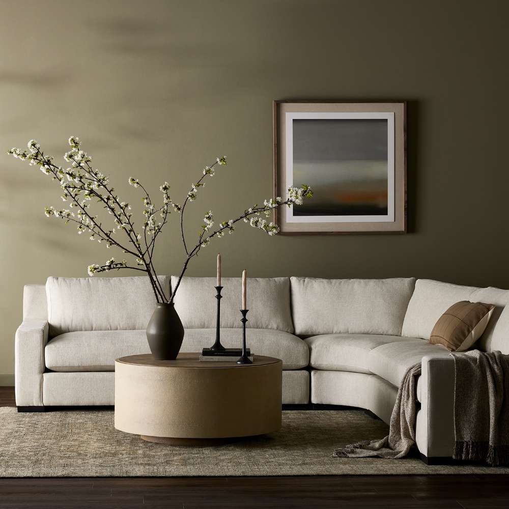 Four Hands - Atelier - Albany 3pc Sectional-Alcott Fawn - 239020-001 veiw 2