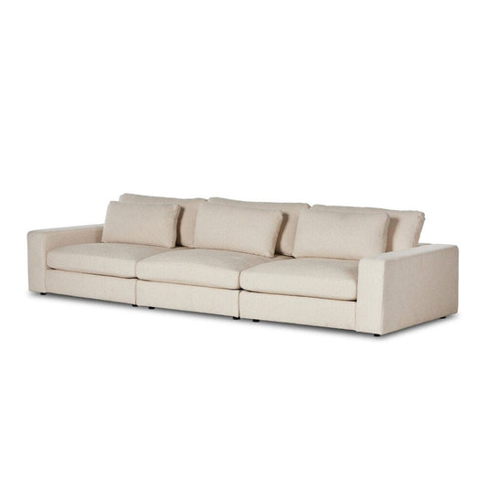 Four Hands - Atelier - Bloor 3-Piece Sectional - Clairmont Ivory - 106154-009 veiw 1