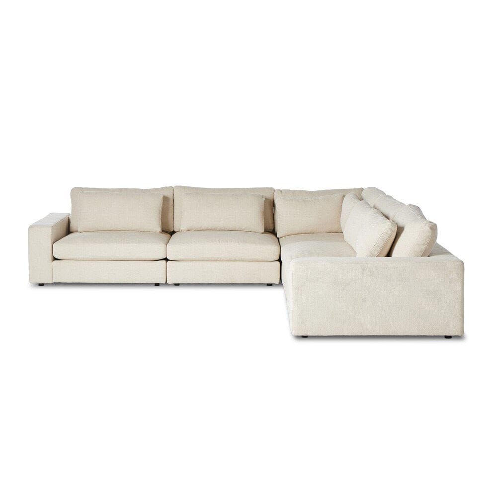 Four Hands - Atelier - Bloor 5-Piece Sectional - Clairmont Ivory - 106171-009 veiw 2