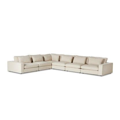 Four Hands - Atelier - Bloor 6-Piece Sectional - Clairmont Ivory - 106159-006 veiw 1