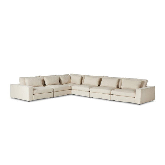 Four Hands - Atelier - Bloor 6-Piece Sectional - Clairmont Ivory - 106159-006 veiw 1