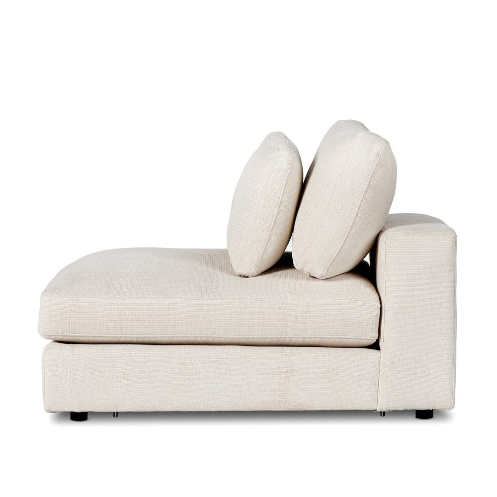 Four Hands - Atelier - Build Your Own: Bloor Sectional - Armless Piece - Clairmont Ivory - 106168-014 veiw 3