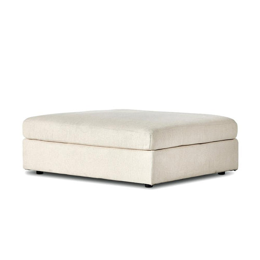 Four Hands - Atelier - Build Your Own: Bloor Sectional - Ottoman - Clairmont Ivory - 106170-014 veiw 1