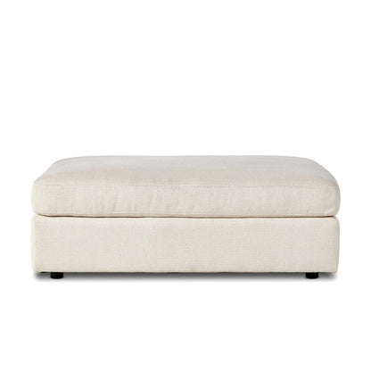 Four Hands - Atelier - Build Your Own: Bloor Sectional - Ottoman - Clairmont Ivory - 106170-014 veiw 2