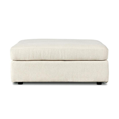 Four Hands - Atelier - Build Your Own: Bloor Sectional - Ottoman - Clairmont Ivory - 106170-014 veiw 3