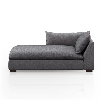 Four Hands - Atelier - Build Your Own: Westwood Sectional - Left Chaise Piece - 43.5in - Bennett Charcoal - 227987-001 veiw 3