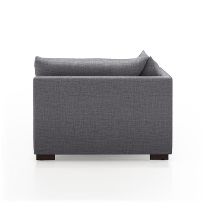 Four Hands - Atelier - Build Your Own: Westwood Sectional - Left Chaise Piece - 43.5in - Bennett Charcoal - 227987-001 veiw 4