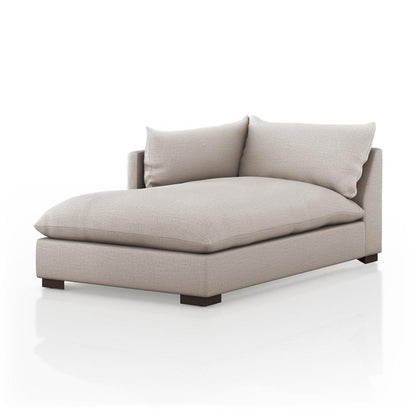 Four Hands - Atelier - Build Your Own: Westwood Sectional - Left Chaise Piece - 43.5in - Bennett Moon - 227987-002 veiw 1