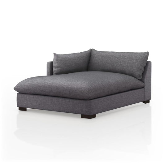 Four Hands - Atelier - Build Your Own: Westwood Sectional - Left Chaise Piece - 51in - Bennett Charcoal - 227988-002 veiw 1