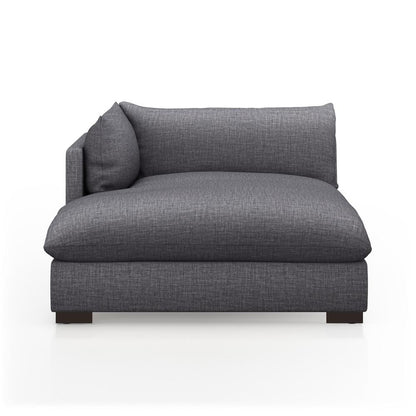 Four Hands - Atelier - Build Your Own: Westwood Sectional - Left Chaise Piece - 51in - Bennett Charcoal - 227988-002 veiw 2