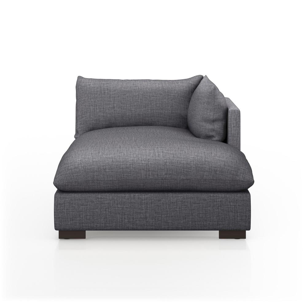 Four Hands - Atelier - Build Your Own: Westwood Sectional - Left Sofa Piece - 71in - Bennett Charcoal - 229544-002 veiw 2