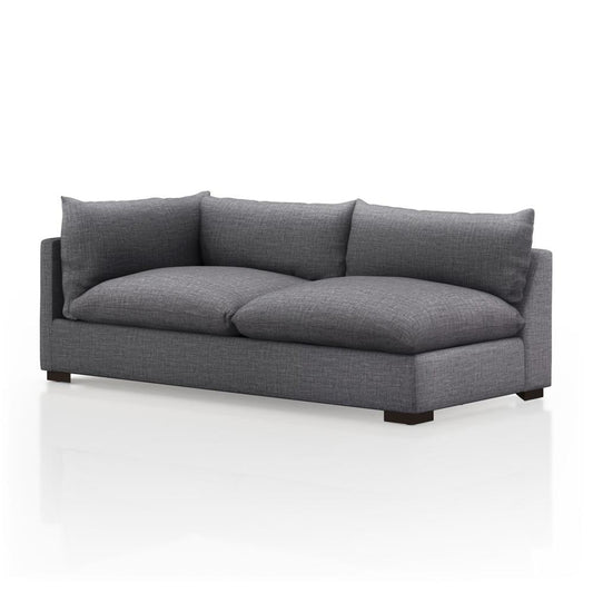 Four Hands - Atelier - Build Your Own: Westwood Sectional - Left Sofa Piece - 82in - Bennett Charcoal - 229542-003 veiw 1