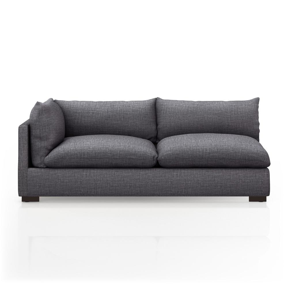 Four Hands - Atelier - Build Your Own: Westwood Sectional - Left Sofa Piece - 82in - Bennett Charcoal - 229542-003 veiw 2