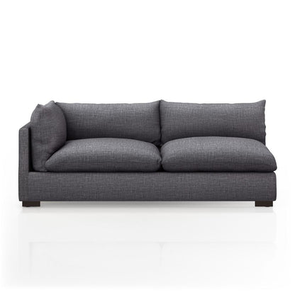 Four Hands - Atelier - Build Your Own: Westwood Sectional - Left Sofa Piece - 82in - Bennett Charcoal - 229542-003 veiw 2