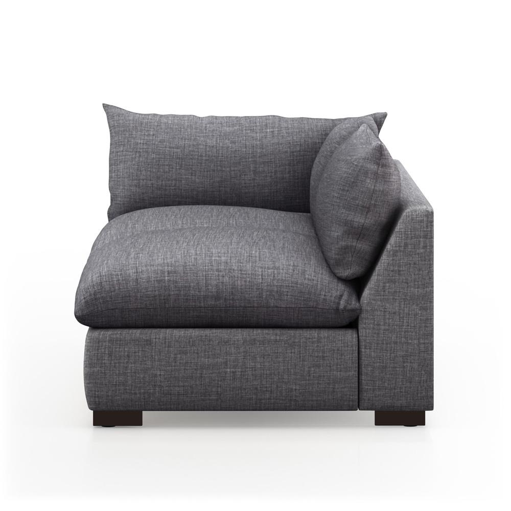 Four Hands - Atelier - Build Your Own: Westwood Sectional - Left Sofa Piece - 82in - Bennett Charcoal - 229542-003 veiw 3