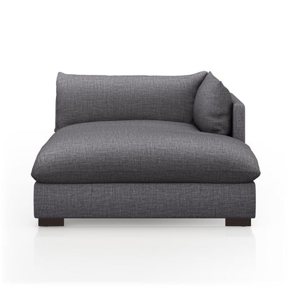 Four Hands - Atelier - Build Your Own: Westwood Sectional - Right Chaise Piece - 51in - Bennett Charcoal - 229540-002 veiw 2