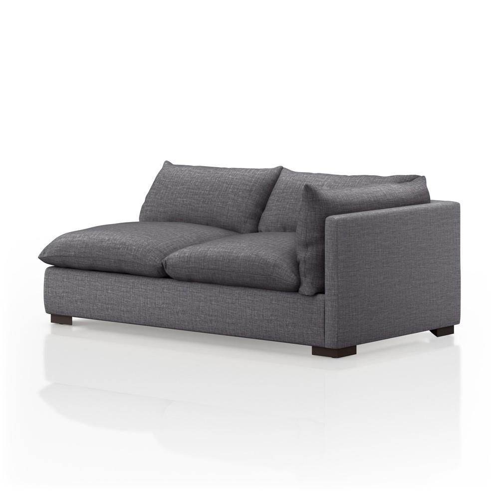 Four Hands - Atelier - Build Your Own: Westwood Sectional - Right Sofa Piece - 71in - Bennett Charcoal - 229543-002 veiw 1