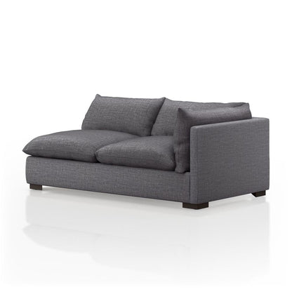 Four Hands - Atelier - Build Your Own: Westwood Sectional - Right Sofa Piece - 71in - Bennett Charcoal - 229543-002 veiw 1
