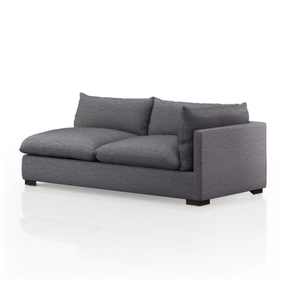 Four Hands - Atelier - Build Your Own: Westwood Sectional - Right Sofa Piece - 82in - Bennett Charcoal - 229541-003 veiw 1