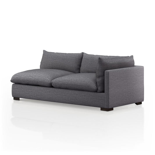 Four Hands - Atelier - Build Your Own: Westwood Sectional - Right Sofa Piece - 82in - Bennett Charcoal - 229541-003 veiw 1