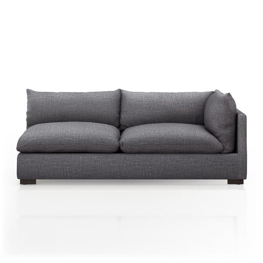 Four Hands - Atelier - Build Your Own: Westwood Sectional - Right Sofa Piece - 82in - Bennett Charcoal - 229541-003 veiw 2