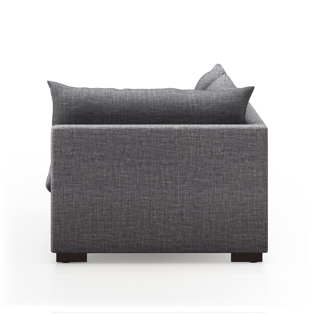 Four Hands - Atelier - Build Your Own: Westwood Sectional - Right Sofa Piece - 82in - Bennett Charcoal - 229541-003 veiw 3