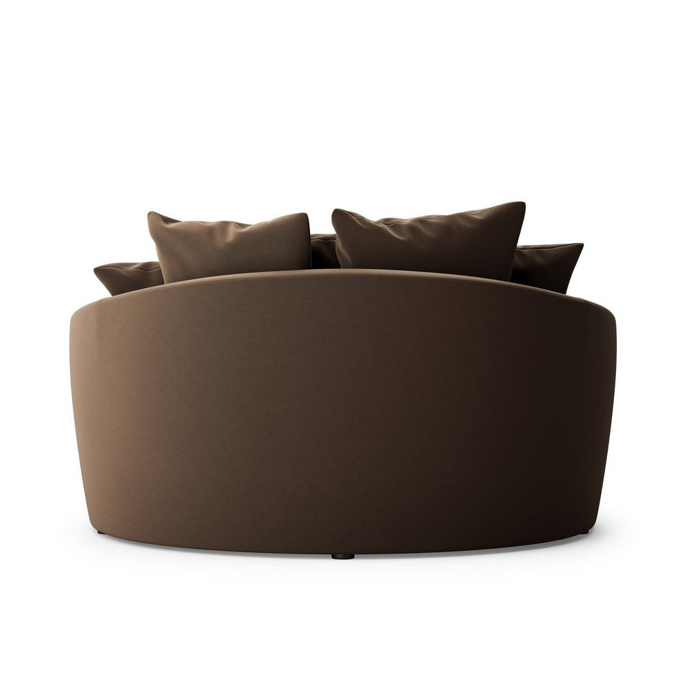 Four Hands - Atelier - Chloe Media Lounger - Crypton Henry Coffee - 102766-014_CLOSEOUT view 5
