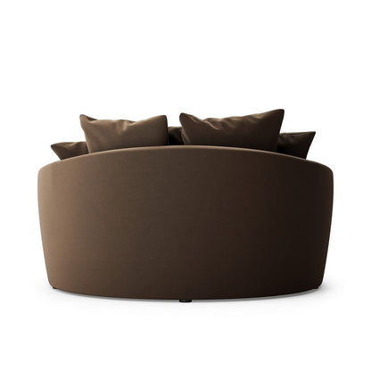 Four Hands - Atelier - Chloe Media Lounger - Crypton Henry Coffee - 102766-014_CLOSEOUT view 5
