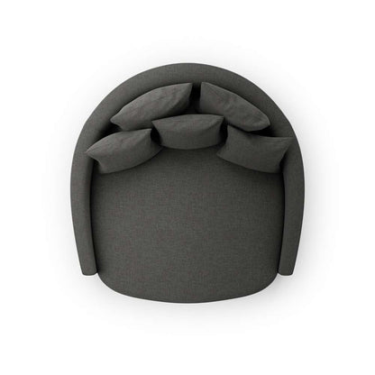 Four Hands - Atelier - Chloe Media Lounger-Gibson Smoke - 102766-004 veiw 5