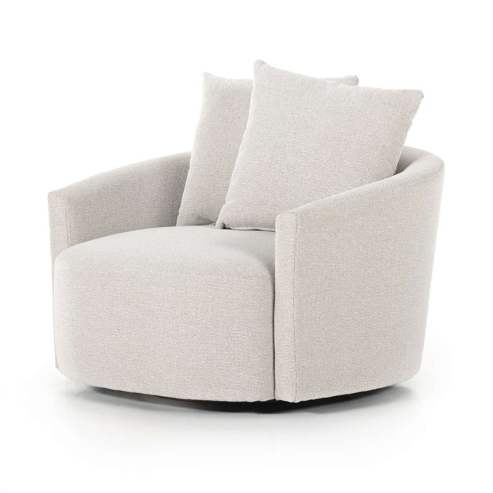 Four Hands - Atelier - Chloe Swivel Chair-Delta Bisque - 228290-001 veiw 1