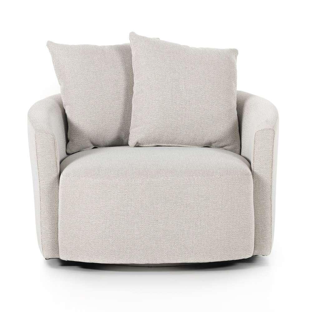 Four Hands - Atelier - Chloe Swivel Chair-Delta Bisque - 228290-001 veiw 7
