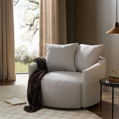 Four Hands - Atelier - Chloe Swivel Chair-Delta Bisque - 228290-001 veiw 10