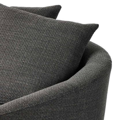 Four Hands - Atelier - Chloe Swivel Chair-Gibson Smoke - 228290-002 veiw 7