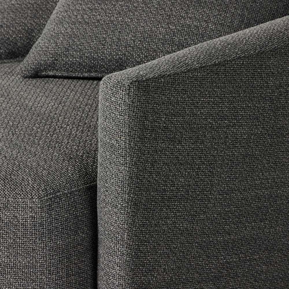 Four Hands - Atelier - Chloe Swivel Chair-Gibson Smoke - 228290-002 veiw 8