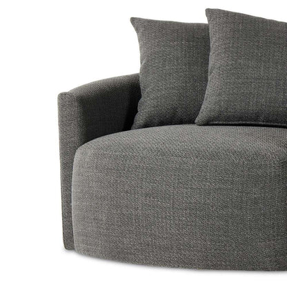 Four Hands - Atelier - Chloe Swivel Chair-Gibson Smoke - 228290-002 veiw 10