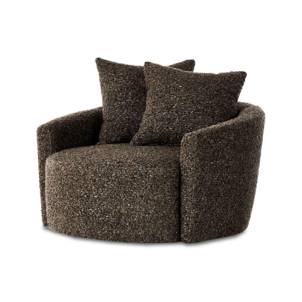 Four Hands - Atelier - Chloe Swivel Chair-Ivan Granite - 228290-005 veiw 1