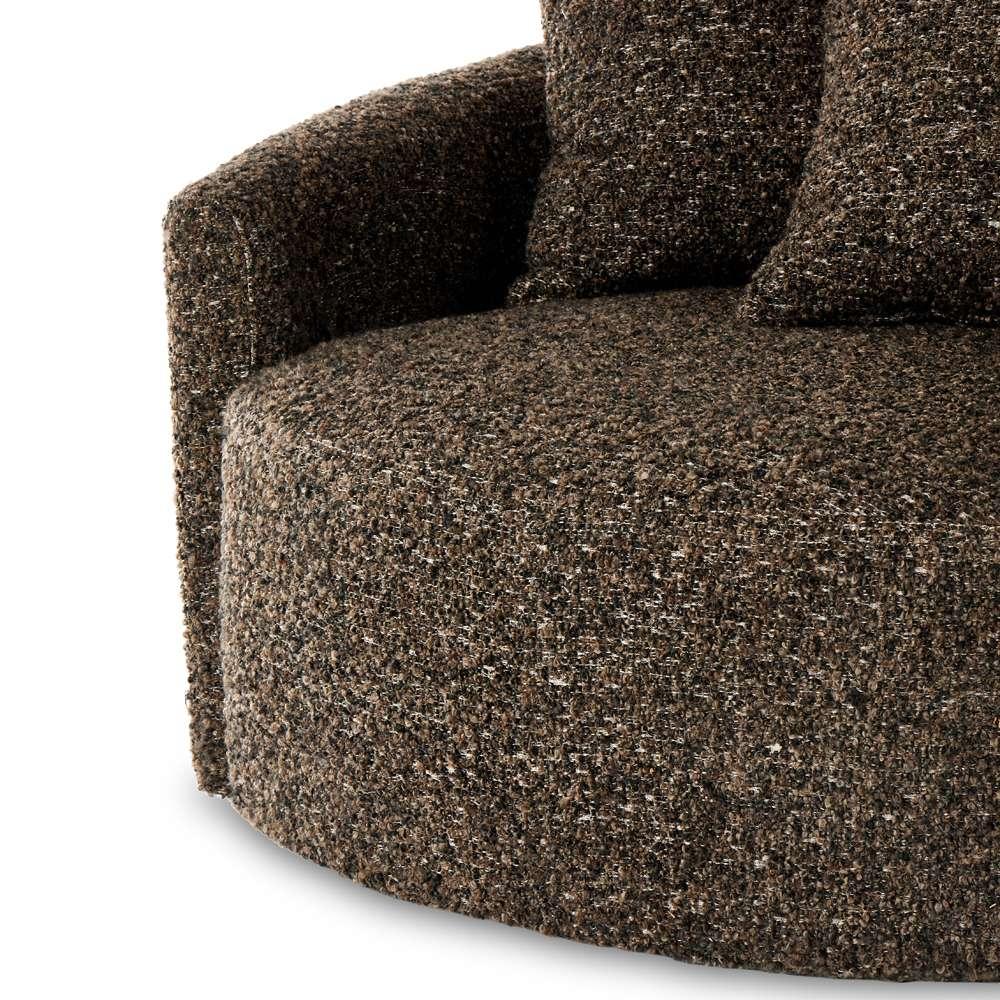 Four Hands - Atelier - Chloe Swivel Chair-Ivan Granite - 228290-005 veiw 9