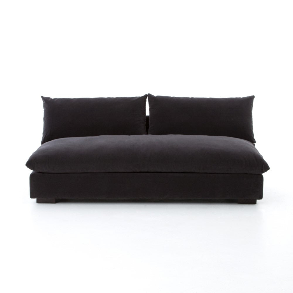 Four Hands - Grant Armless Sofa - Henry Charcoal - UATR-010-1-152 veiw 5