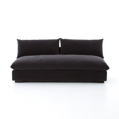 Four Hands - Grant Armless Sofa - Henry Charcoal - UATR-010-1-152 veiw 5