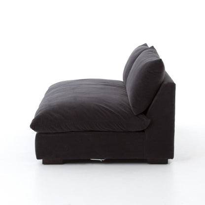 Four Hands - Grant Armless Sofa - Henry Charcoal - UATR-010-1-152 veiw 7