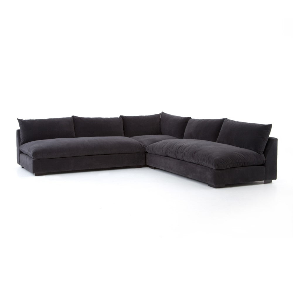 Four Hands - Grant Sectional - Henry Charcoal - UATR-010-152 veiw 1