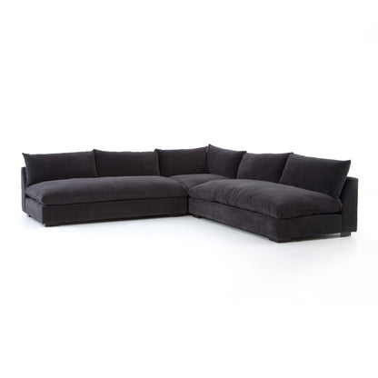 Four Hands - Grant Sectional - Henry Charcoal - UATR-010-152 veiw 1